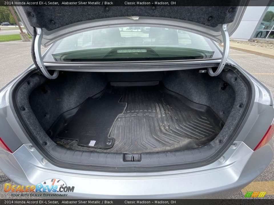 2014 Honda Accord EX-L Sedan Alabaster Silver Metallic / Black Photo #6