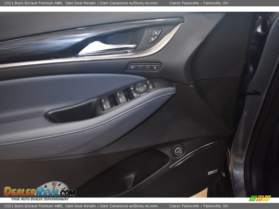 2021 Buick Enclave Premium AWD Satin Steel Metallic / Dark Galvanized w/Ebony Accents Photo #10
