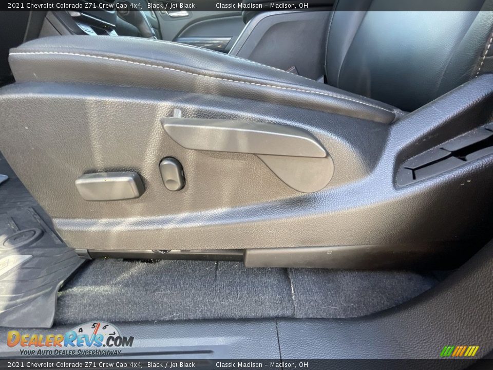 2021 Chevrolet Colorado Z71 Crew Cab 4x4 Black / Jet Black Photo #4