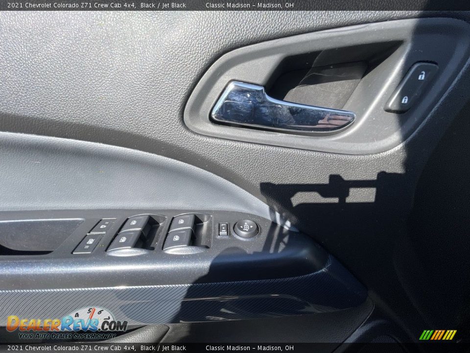2021 Chevrolet Colorado Z71 Crew Cab 4x4 Black / Jet Black Photo #5