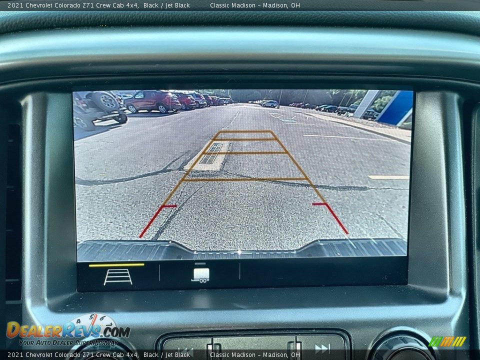 2021 Chevrolet Colorado Z71 Crew Cab 4x4 Black / Jet Black Photo #9