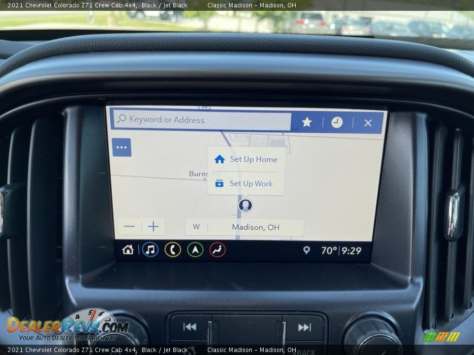 2021 Chevrolet Colorado Z71 Crew Cab 4x4 Black / Jet Black Photo #10