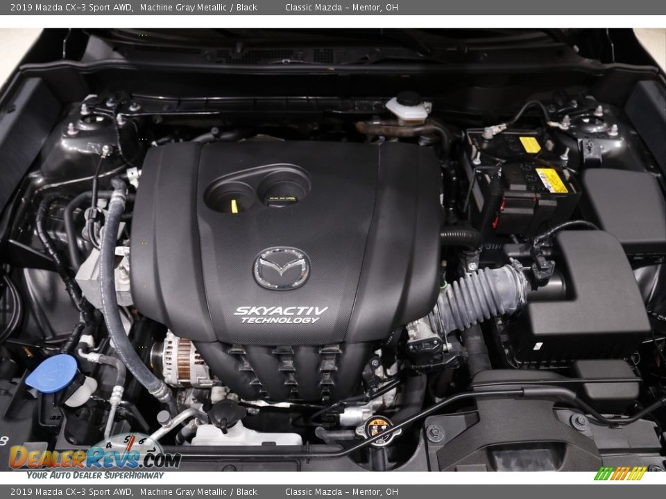 2019 Mazda CX-3 Sport AWD Machine Gray Metallic / Black Photo #17