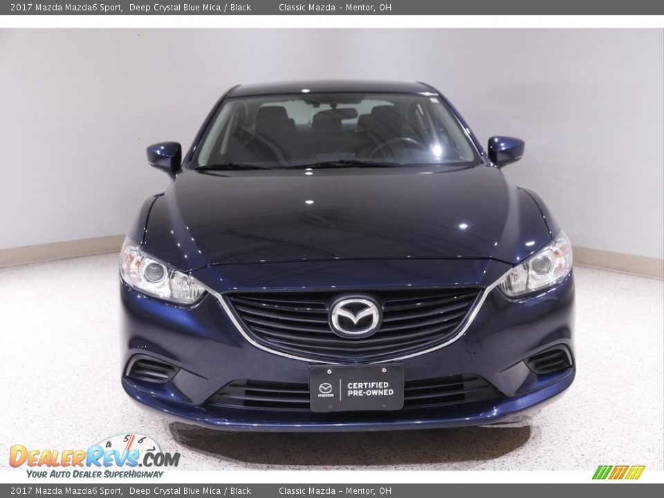 2017 Mazda Mazda6 Sport Deep Crystal Blue Mica / Black Photo #2