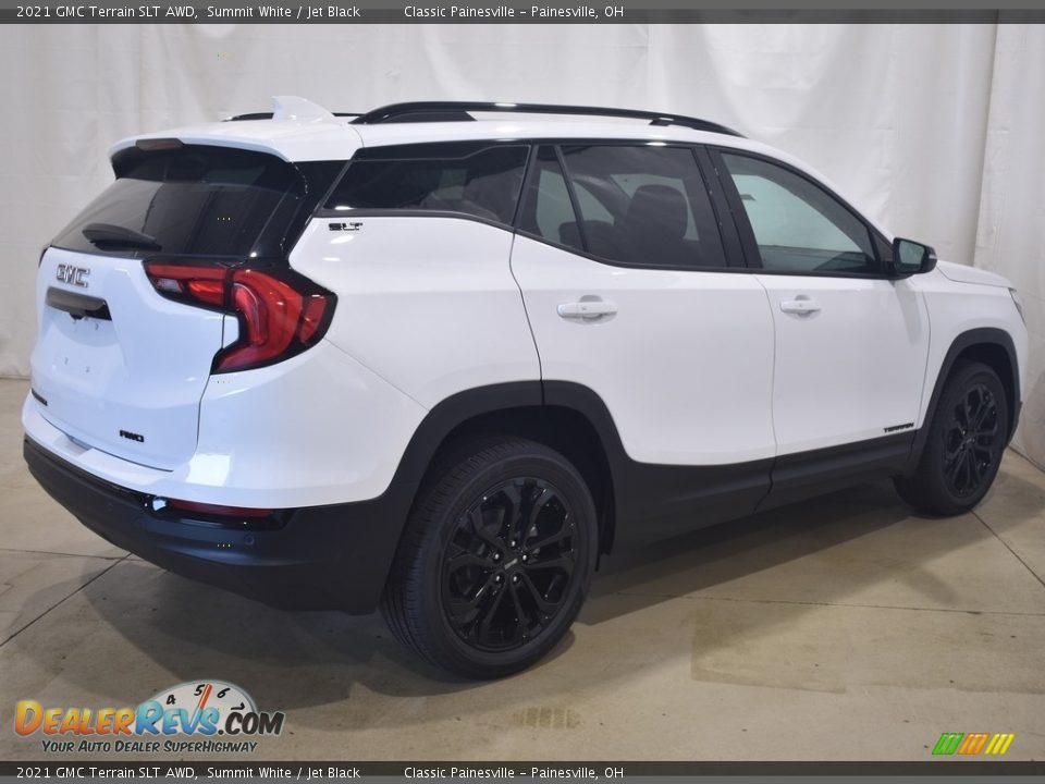 2021 GMC Terrain SLT AWD Summit White / Jet Black Photo #2