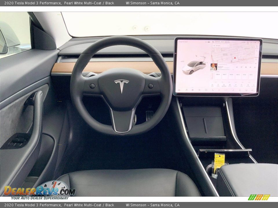 Dashboard of 2020 Tesla Model 3 Performance Photo #4