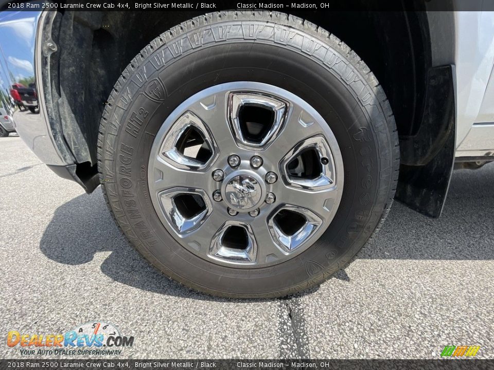 2018 Ram 2500 Laramie Crew Cab 4x4 Bright Silver Metallic / Black Photo #2