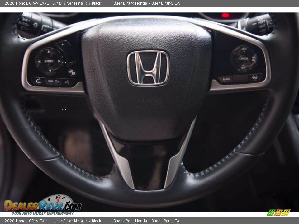 2020 Honda CR-V EX-L Lunar Silver Metallic / Black Photo #11