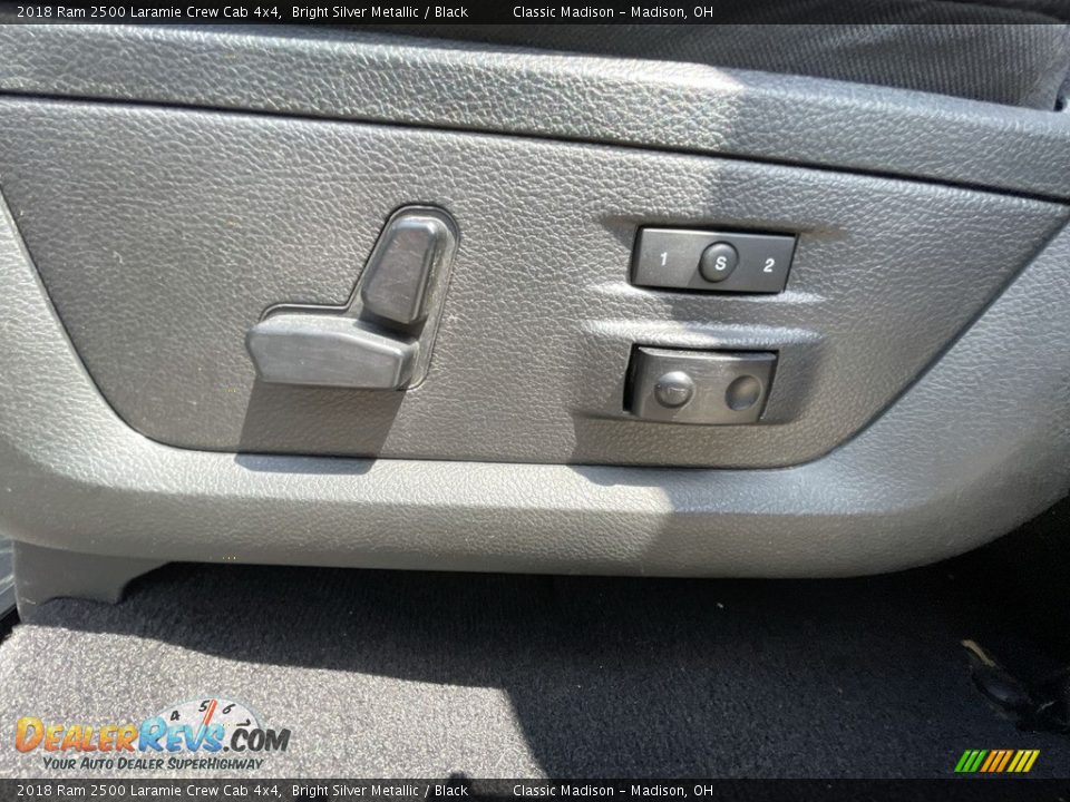 2018 Ram 2500 Laramie Crew Cab 4x4 Bright Silver Metallic / Black Photo #4