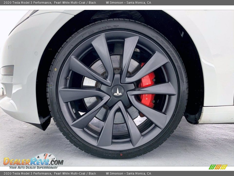 2020 Tesla Model 3 Performance Wheel Photo #8