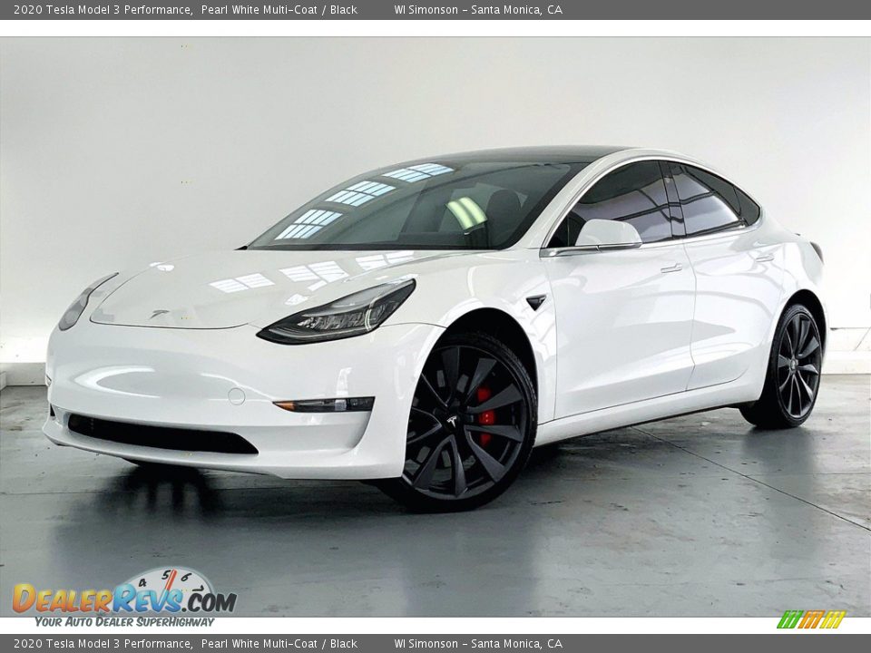 Front 3/4 View of 2020 Tesla Model 3 Performance Photo #11
