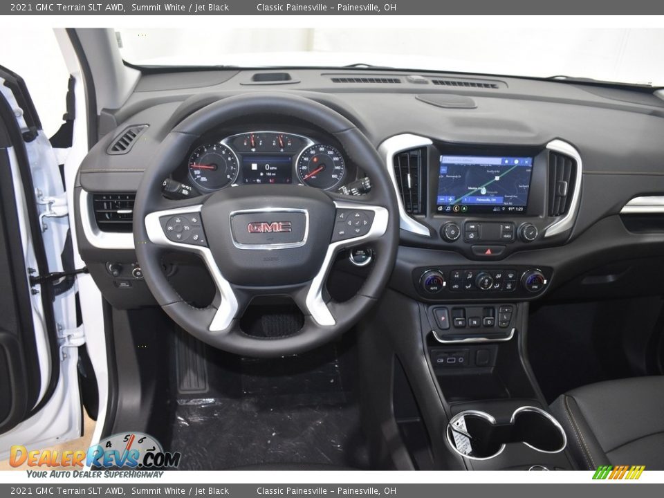 2021 GMC Terrain SLT AWD Summit White / Jet Black Photo #12