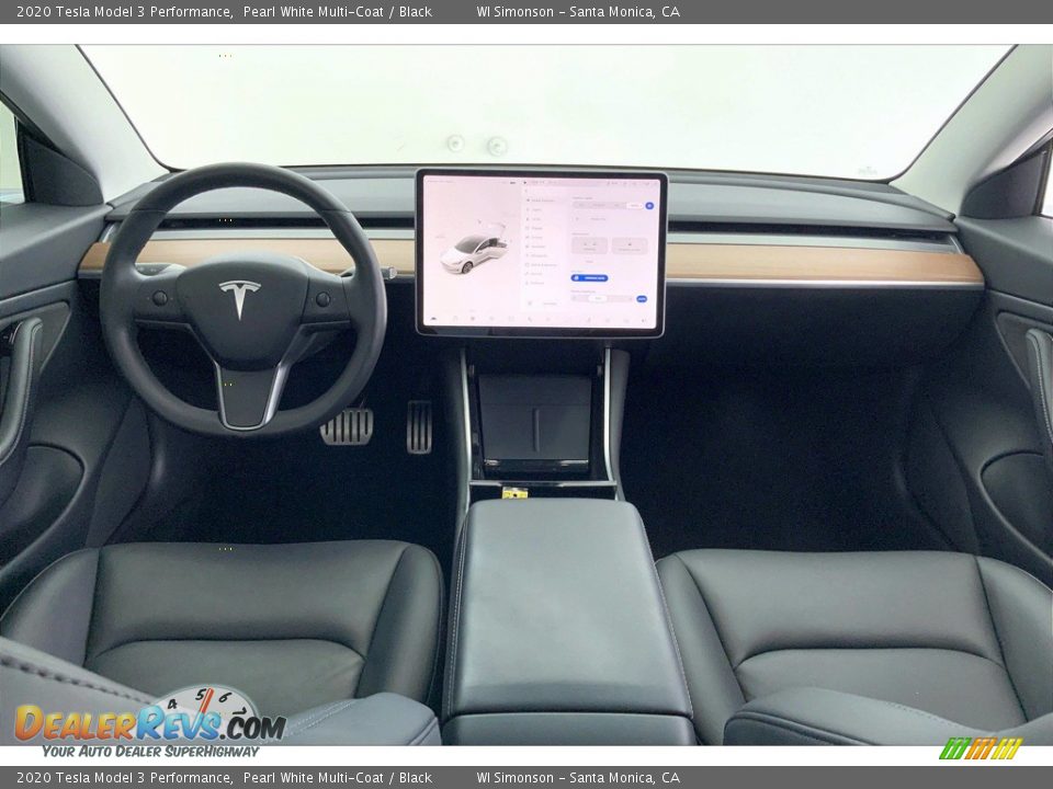 Front Seat of 2020 Tesla Model 3 Performance Photo #14