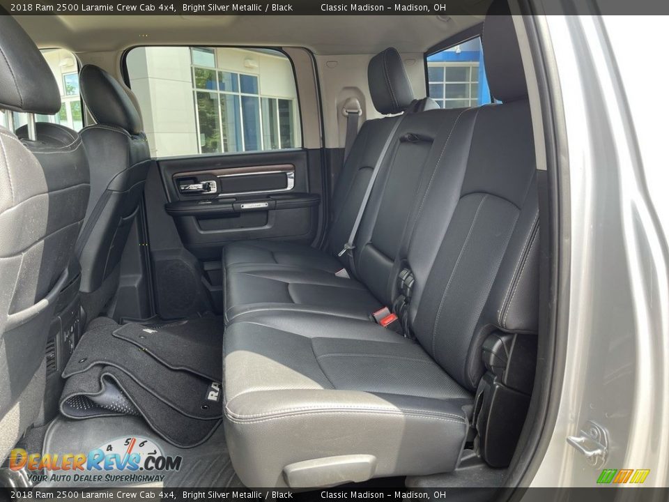 2018 Ram 2500 Laramie Crew Cab 4x4 Bright Silver Metallic / Black Photo #12