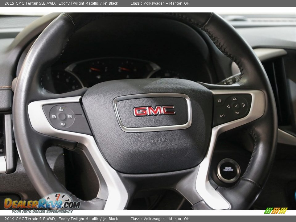 2019 GMC Terrain SLE AWD Ebony Twilight Metallic / Jet Black Photo #7