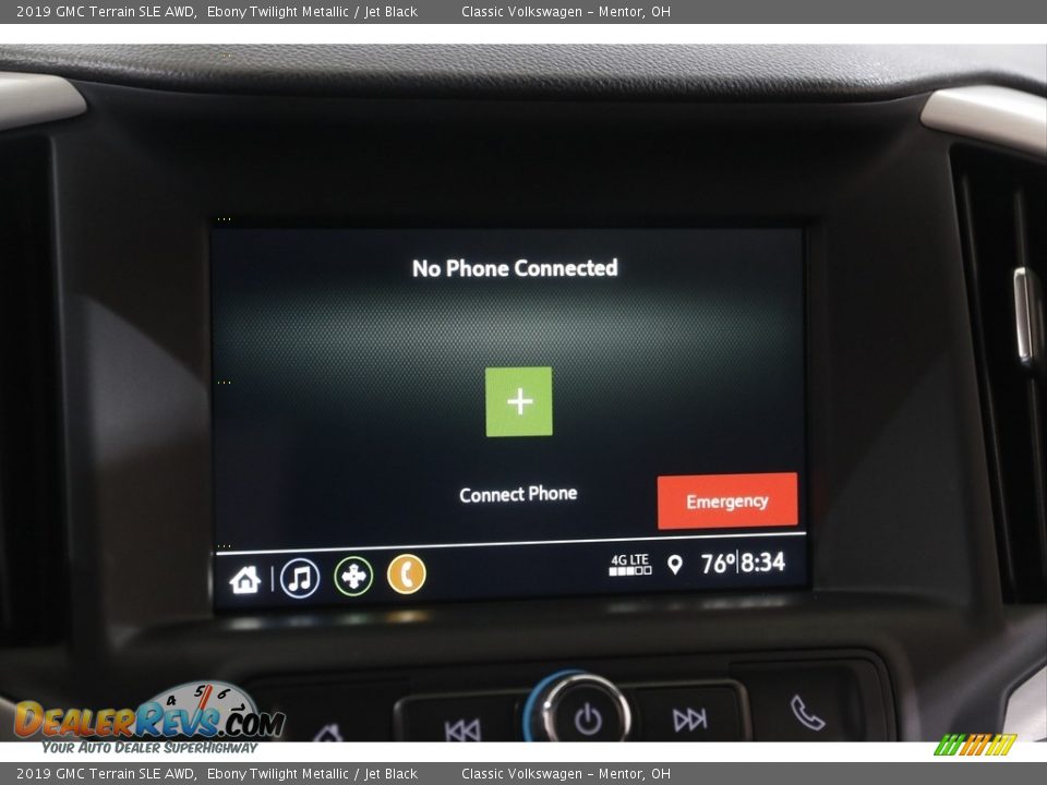 2019 GMC Terrain SLE AWD Ebony Twilight Metallic / Jet Black Photo #11