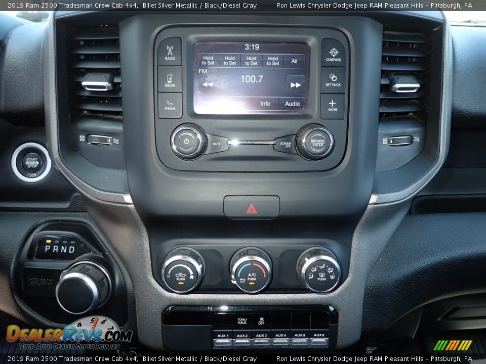 Controls of 2019 Ram 2500 Tradesman Crew Cab 4x4 Photo #19