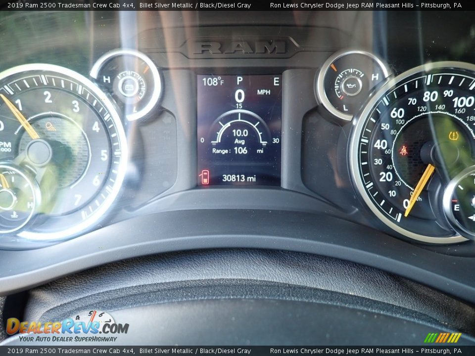 2019 Ram 2500 Tradesman Crew Cab 4x4 Gauges Photo #20