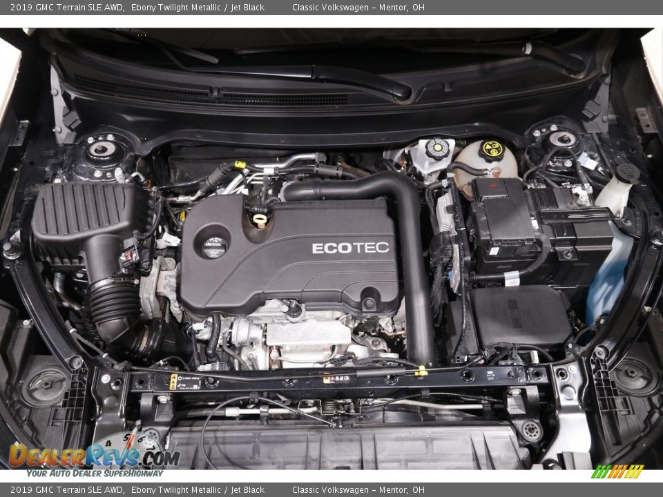 2019 GMC Terrain SLE AWD Ebony Twilight Metallic / Jet Black Photo #18