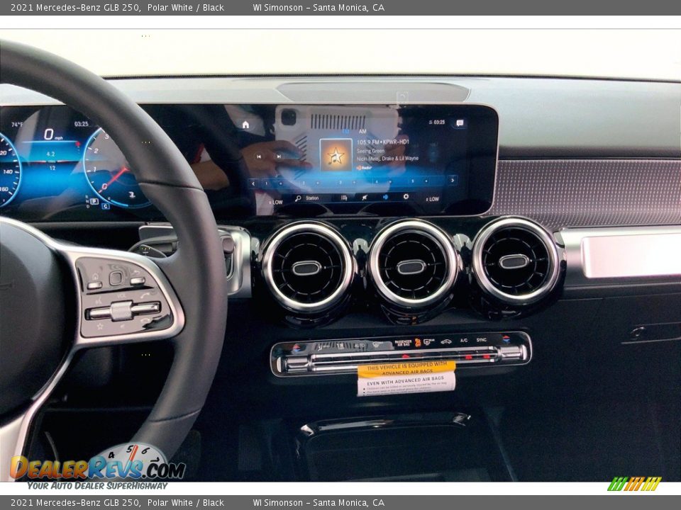 2021 Mercedes-Benz GLB 250 Polar White / Black Photo #7