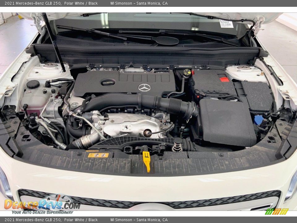 2021 Mercedes-Benz GLB 250 Polar White / Black Photo #9