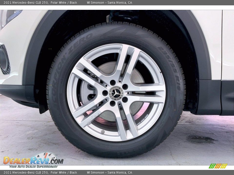 2021 Mercedes-Benz GLB 250 Polar White / Black Photo #10