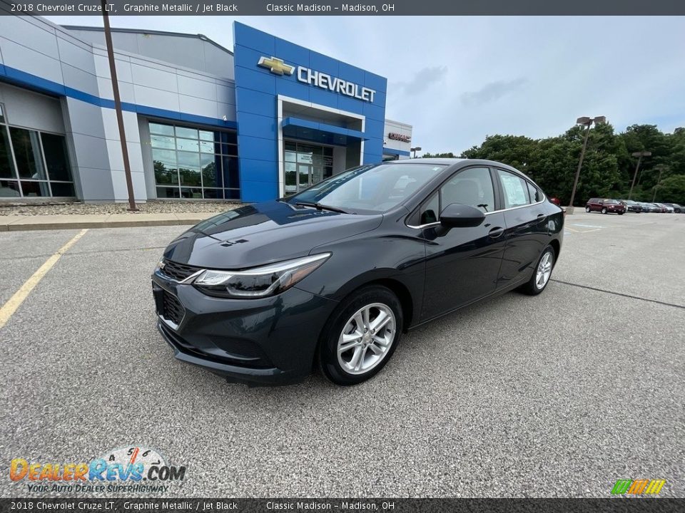 2018 Chevrolet Cruze LT Graphite Metallic / Jet Black Photo #1