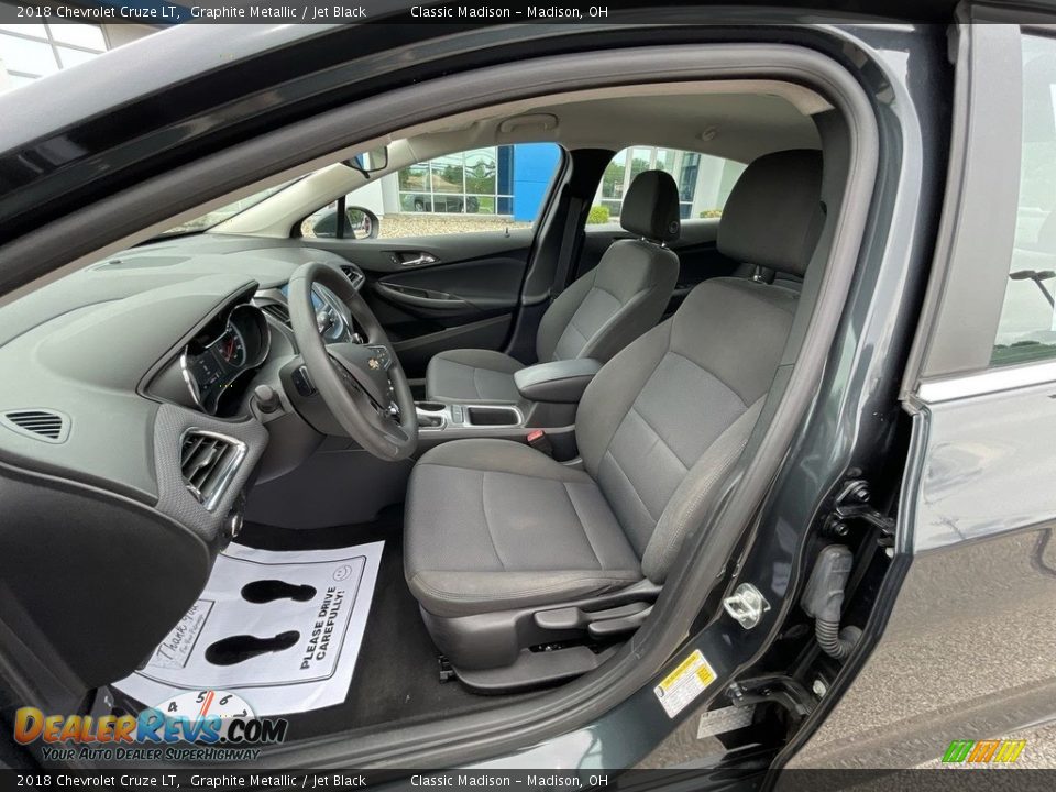 2018 Chevrolet Cruze LT Graphite Metallic / Jet Black Photo #3