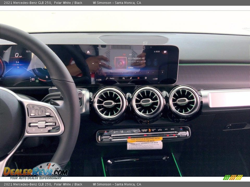 2021 Mercedes-Benz GLB 250 Polar White / Black Photo #7