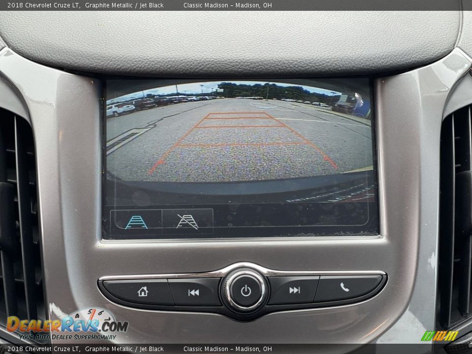 2018 Chevrolet Cruze LT Graphite Metallic / Jet Black Photo #9