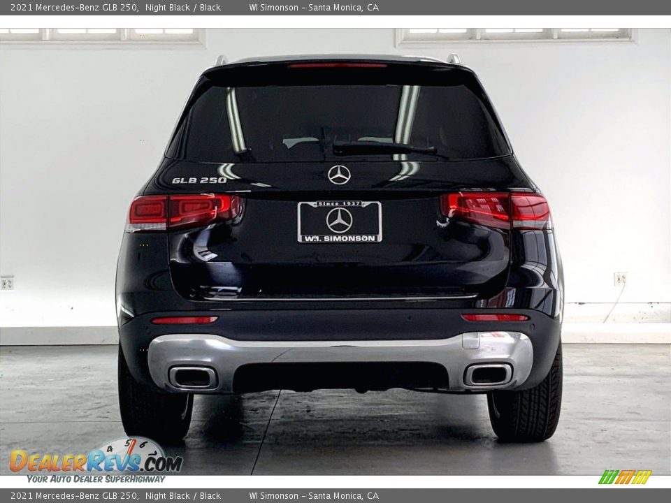 2021 Mercedes-Benz GLB 250 Night Black / Black Photo #3