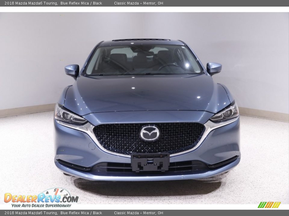 2018 Mazda Mazda6 Touring Blue Reflex Mica / Black Photo #2