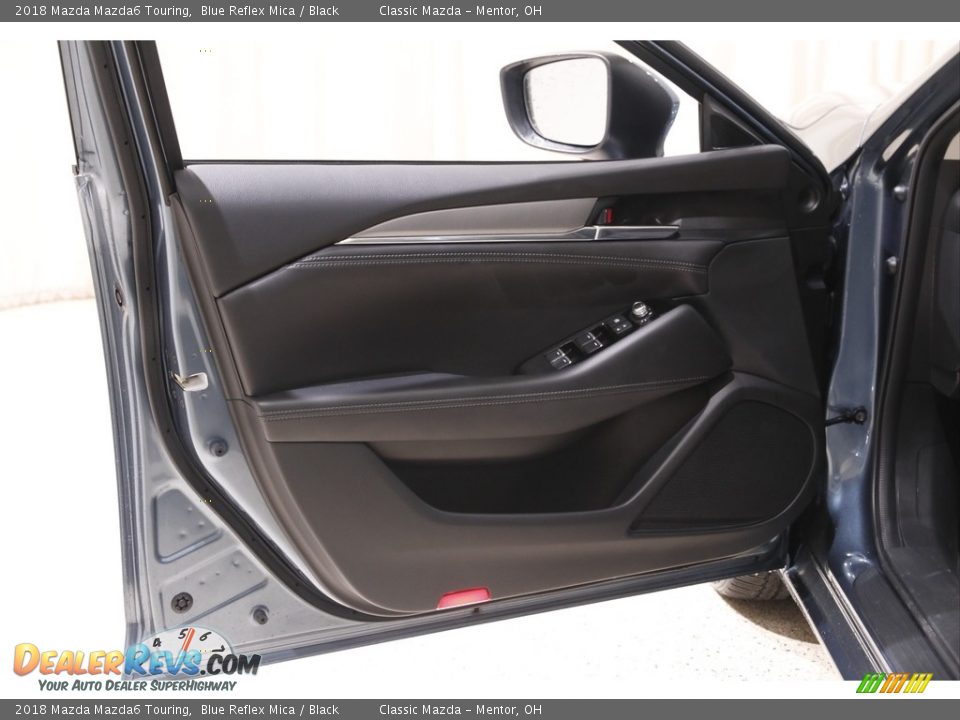 2018 Mazda Mazda6 Touring Blue Reflex Mica / Black Photo #4