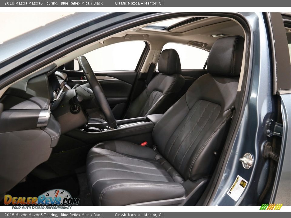 2018 Mazda Mazda6 Touring Blue Reflex Mica / Black Photo #5