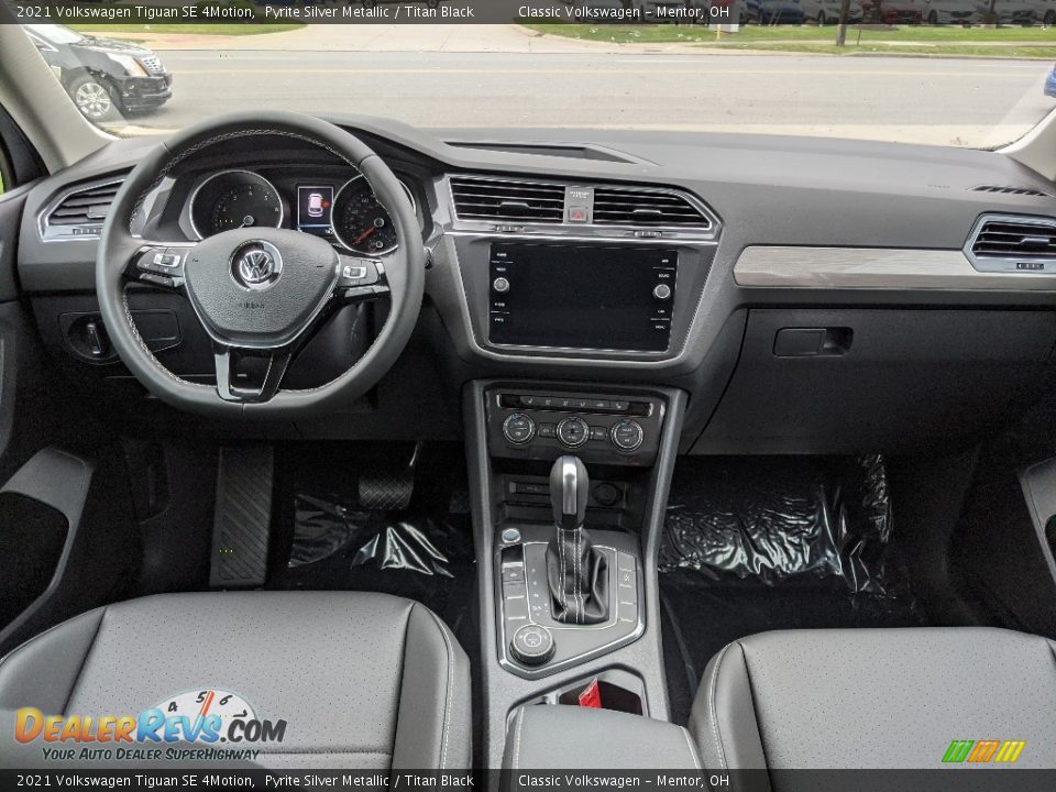 Dashboard of 2021 Volkswagen Tiguan SE 4Motion Photo #3