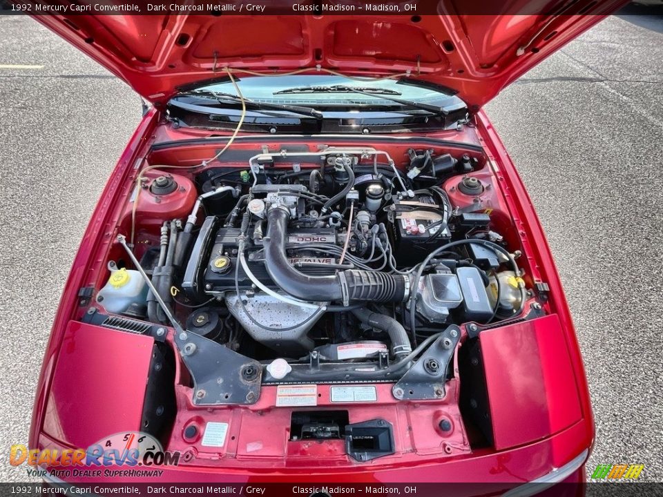 1992 Mercury Capri Convertible 1.6 Liter Turbocharged DOHC 16-Valve 4 Cylinder Engine Photo #11