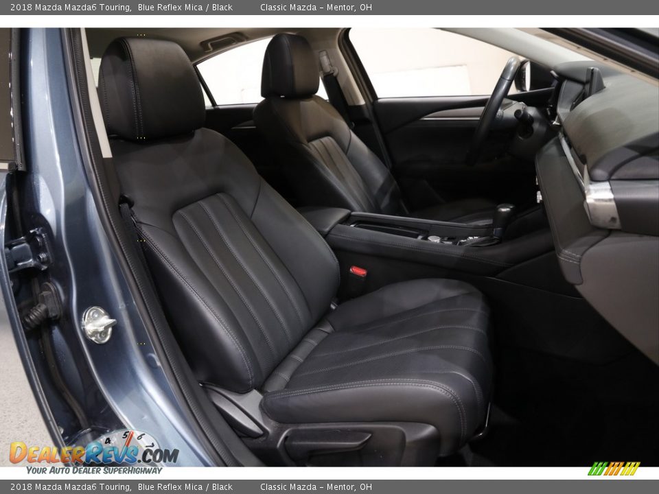 2018 Mazda Mazda6 Touring Blue Reflex Mica / Black Photo #14