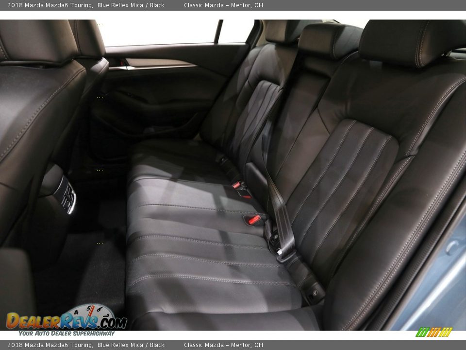2018 Mazda Mazda6 Touring Blue Reflex Mica / Black Photo #16