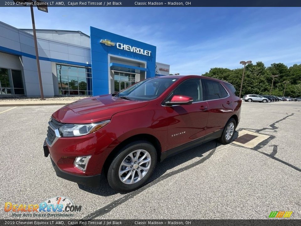 2019 Chevrolet Equinox LT AWD Cajun Red Tintcoat / Jet Black Photo #1