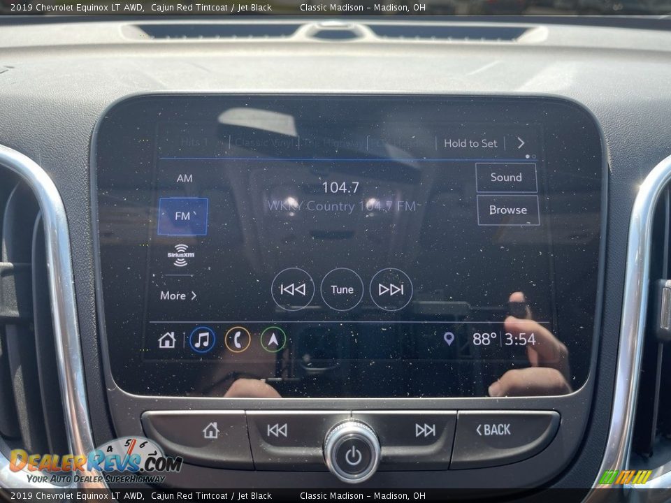 2019 Chevrolet Equinox LT AWD Cajun Red Tintcoat / Jet Black Photo #8