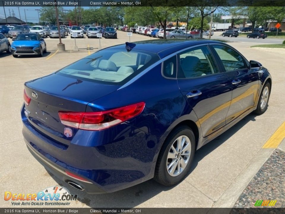 2016 Kia Optima LX Horizon Blue / Beige Photo #2