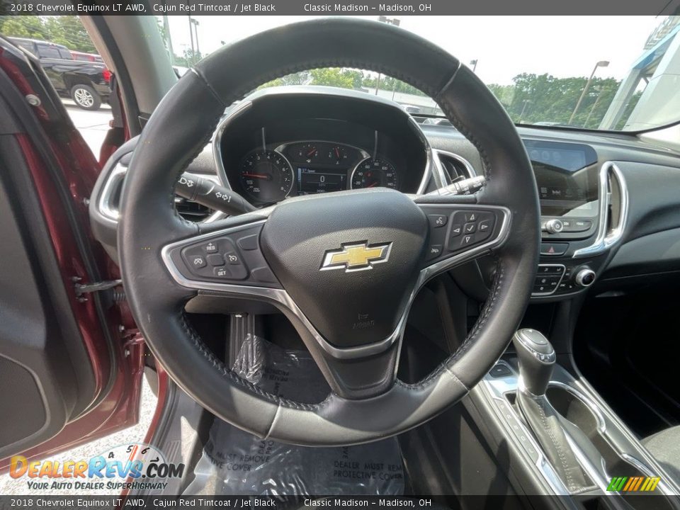 2018 Chevrolet Equinox LT AWD Cajun Red Tintcoat / Jet Black Photo #6
