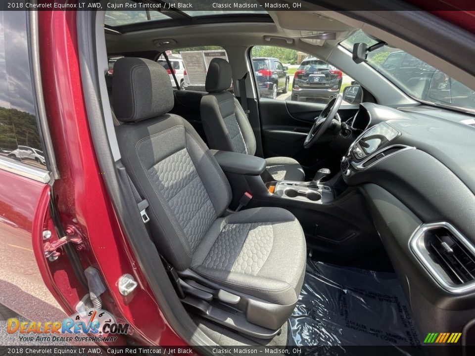 2018 Chevrolet Equinox LT AWD Cajun Red Tintcoat / Jet Black Photo #13