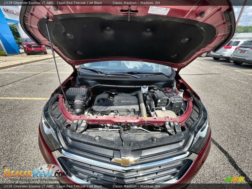 2018 Chevrolet Equinox LT AWD Cajun Red Tintcoat / Jet Black Photo #14