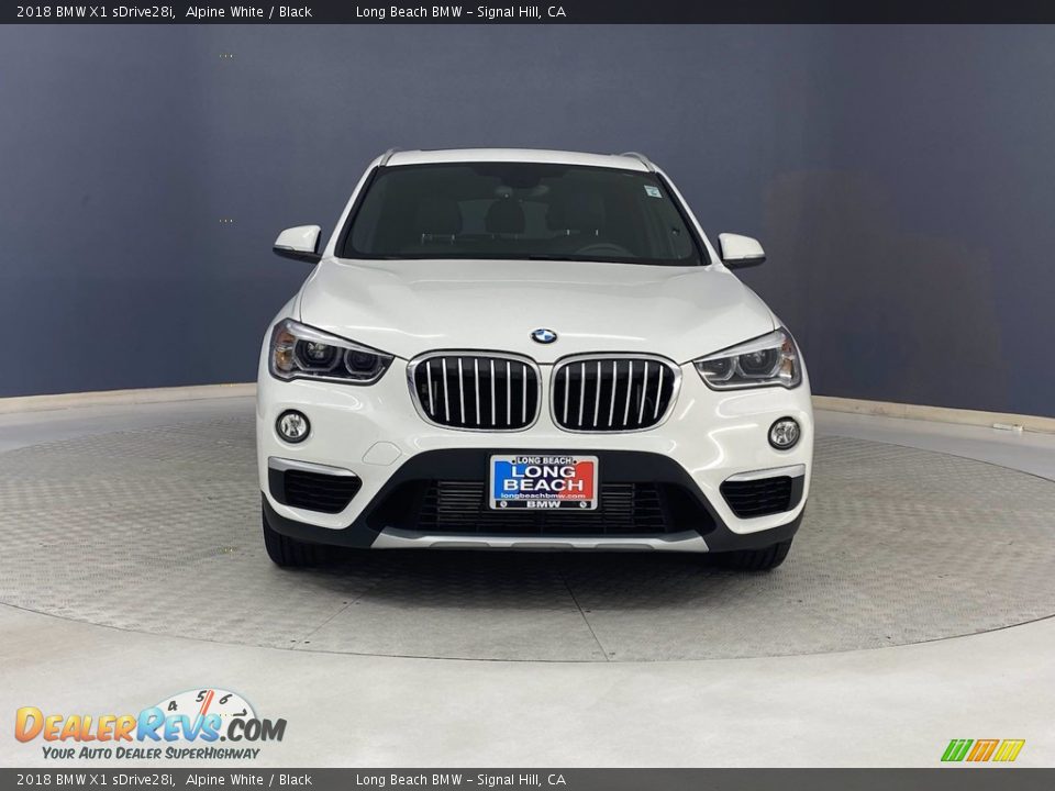 2018 BMW X1 sDrive28i Alpine White / Black Photo #2