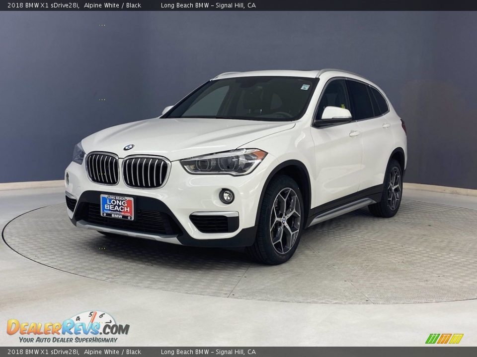 2018 BMW X1 sDrive28i Alpine White / Black Photo #3