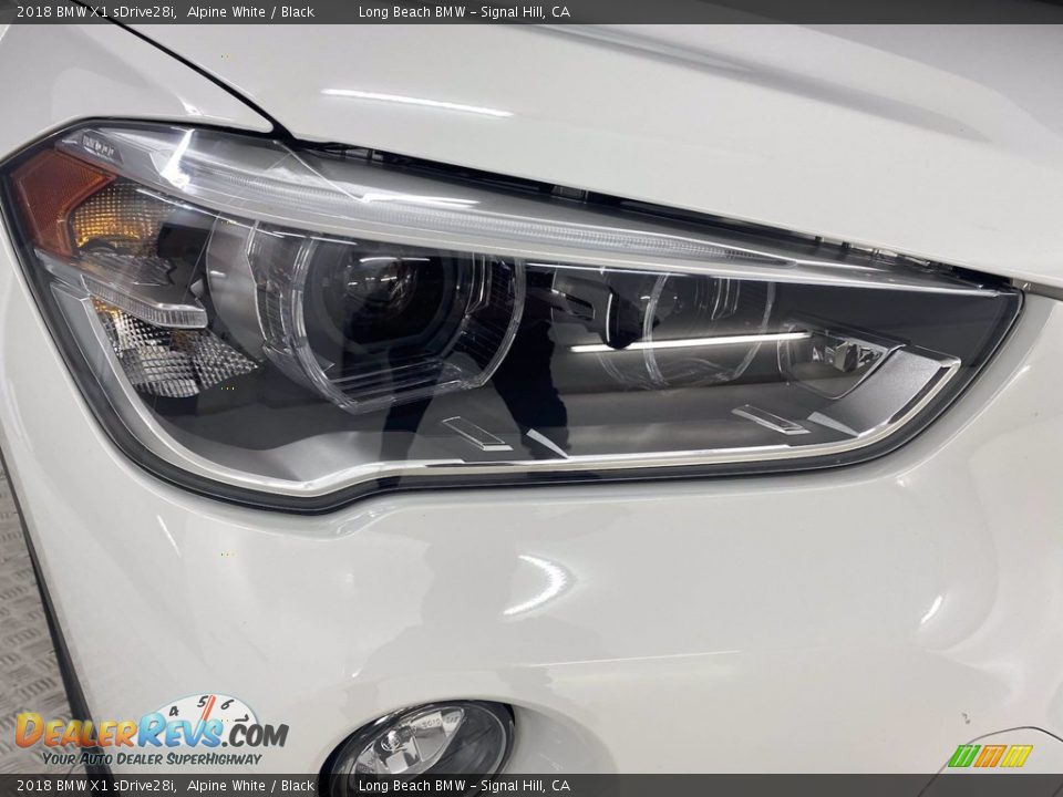 2018 BMW X1 sDrive28i Alpine White / Black Photo #7