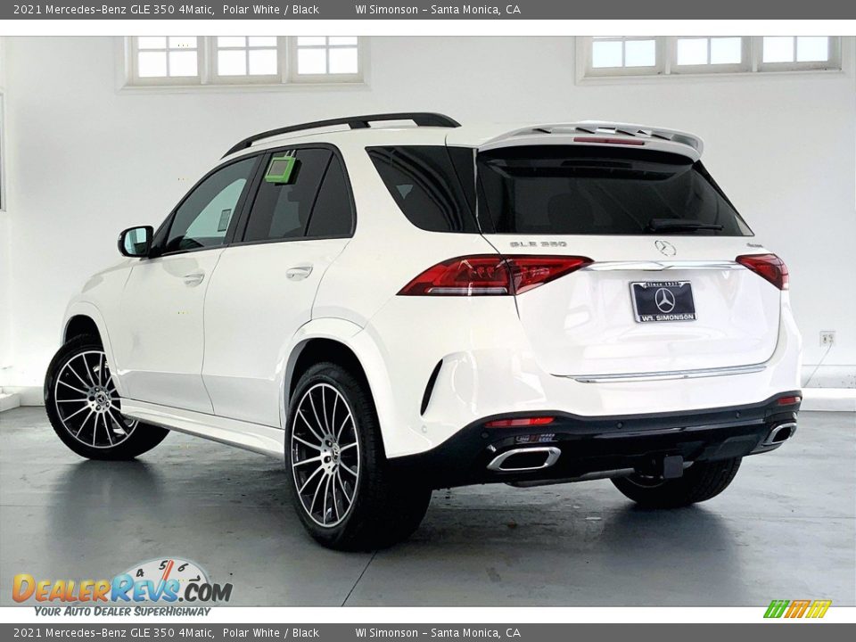 2021 Mercedes-Benz GLE 350 4Matic Polar White / Black Photo #2