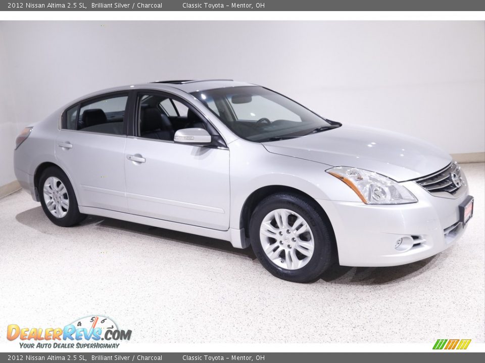 2012 Nissan Altima 2.5 SL Brilliant Silver / Charcoal Photo #1