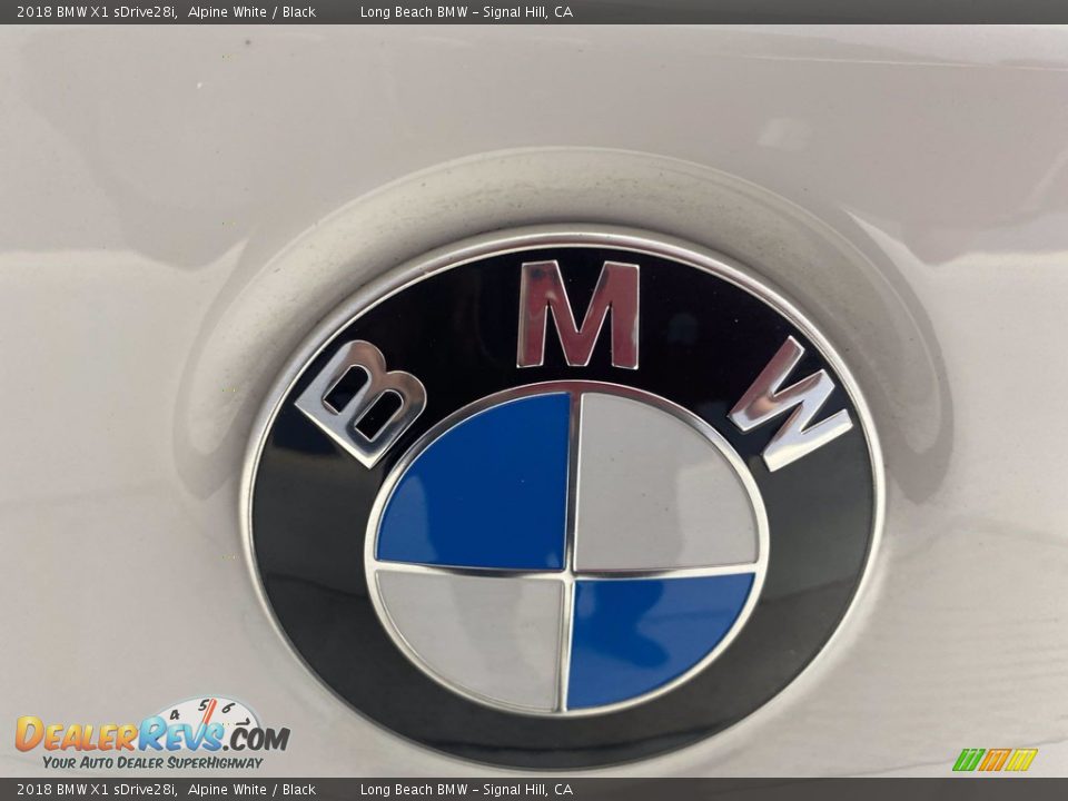 2018 BMW X1 sDrive28i Alpine White / Black Photo #10